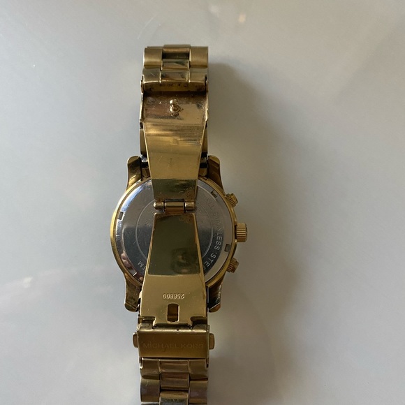 Michael Kors Women’s Runway Gold-Tone Watch - Picture 3 of 3